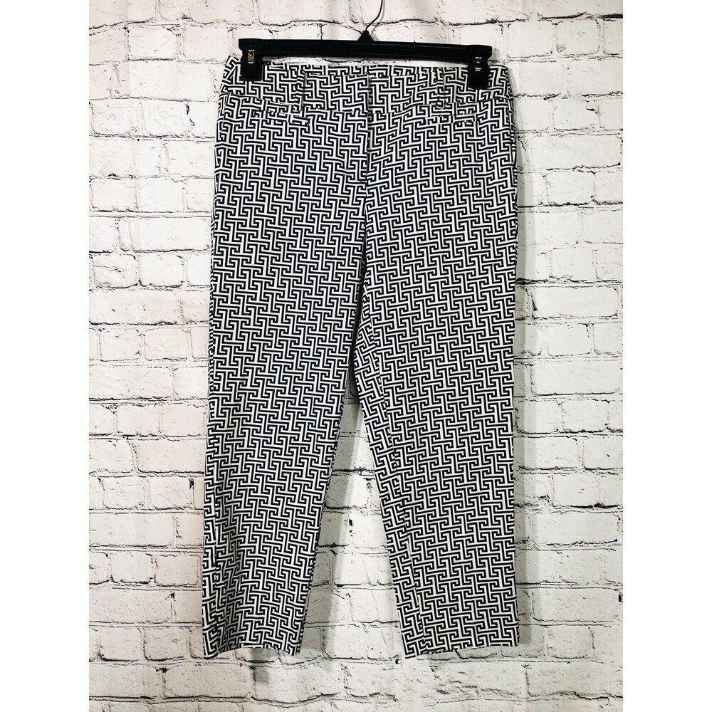 New LOFT Women's Dress Pants  Mid Rise Straight Leg Gray‎ Size 4P